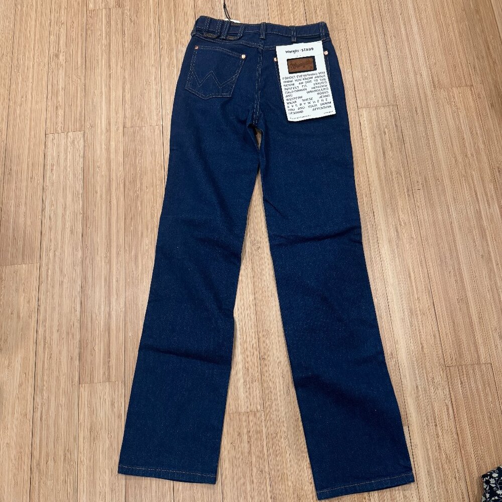 Brand New with Tags Wrangler x Staud Long Straight Jeans 27 x 32
